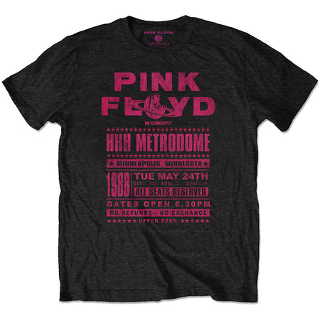 Pink Floyd - Metrodome 88 - Black t-shirt