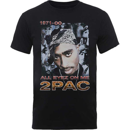 Tupac Shakur - 2pac-All Eyez 1971 - Black t-shirt