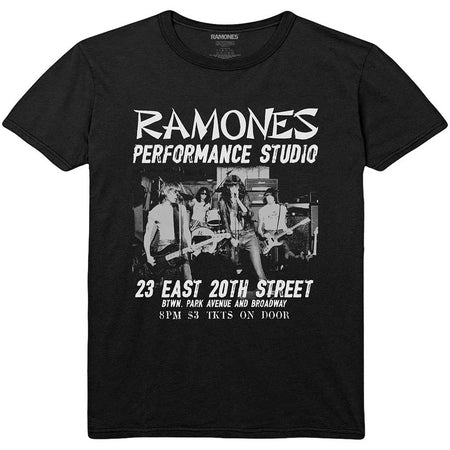 Ramones - East Village - Black  t-shirt