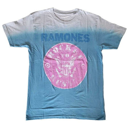 Ramones - Rocket To Russia - Blue Tie Dye  t-shirt