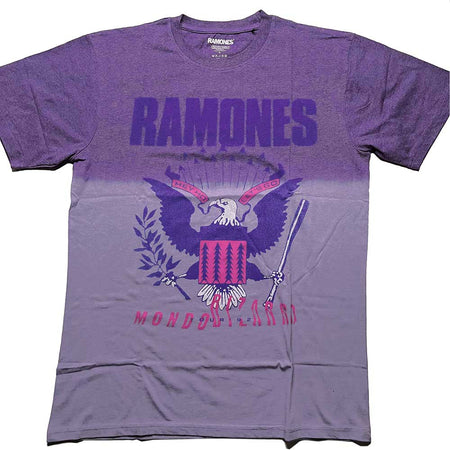 Ramones - Mondo Bizarro - Purple Tie Dye  t-shirt