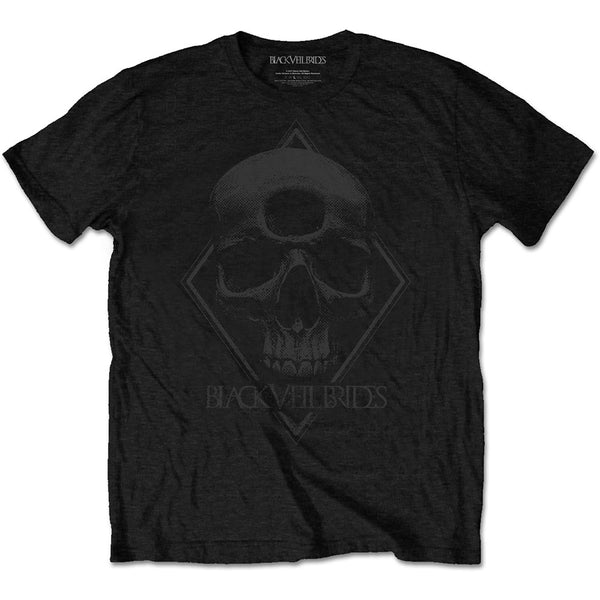 Black Veil Brides 3rd Eye Skull Black T Shirt Burning Airlines