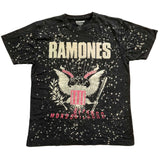 Ramones - Eagle Dip Dye - Black  t-shirt