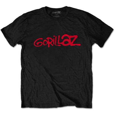 Gorillaz - Logo- Black T-shirt