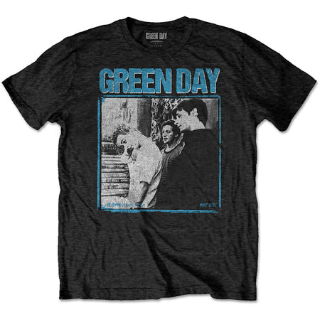 Green Day. - Photo Block - Black T-shirt