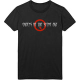 Queens Of The Stone Age - Text Logo - Black t-shirt