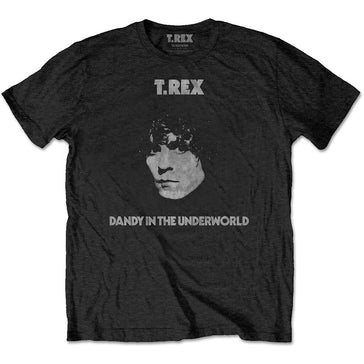 T.Rex Marc Bolan - Dandy In The Underworld - Black t-shirt