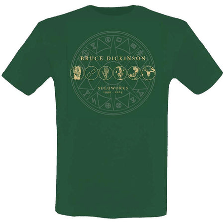 Iron Maiden - Bruce Dickinson-Soloworks - Dark Green t-shirt