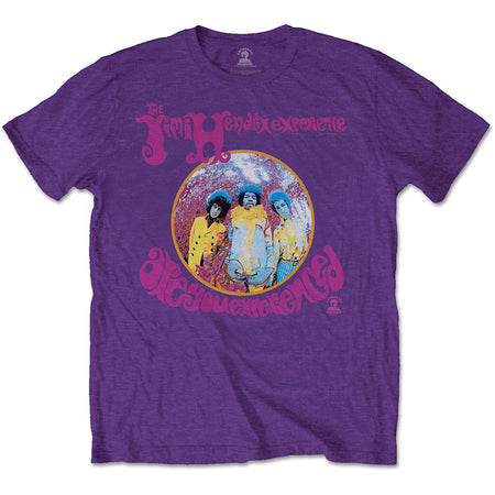 Jimi Hendrix - Are You Experienced - Purple t-shirt