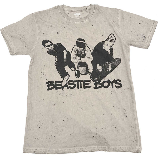 Beastie Boys - Check Your Head - Sand Dye. Wash t-shirt – burning