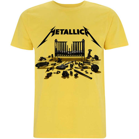 Metallica - 72 Seasons Simplified Cover - Yellow t-shirt