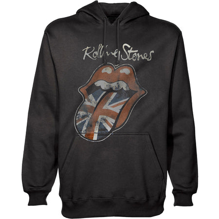The Rolling Stones - Union Jack Tongue -  Hooded Sweatshirt