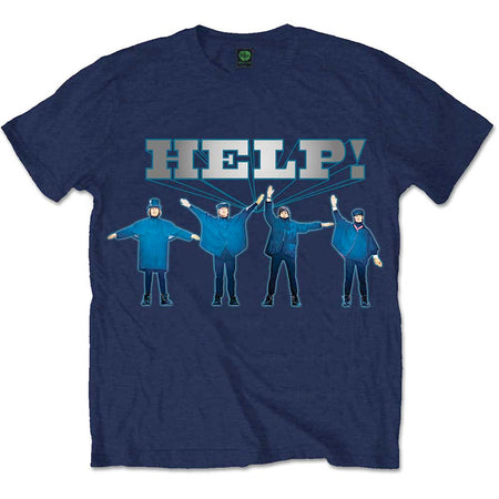 The Beatles - Help - Dusk Blue t-shirt