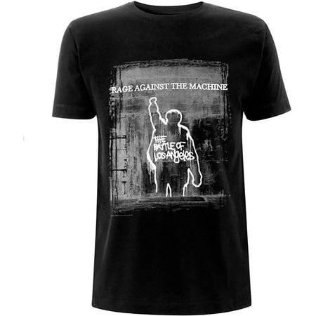 Rage Against The Machine - Battle Of Los Angeles Euro Tour - Black t-shirt