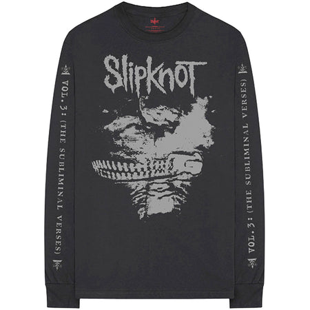 Slipknot  - Subliminal Verses with Back and Arm Print - Longsleeve Black t-shirt