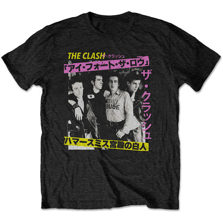 The Clash - London Calling Japan Photo - Black t-shirt
