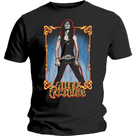 Alice Cooper - Vintage Whip Washed - Black t-shirt