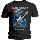Iron Maiden - Eddie On Bass - Black T-shirt