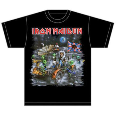 Iron Maiden - Knebworth Moon Buggy - Black T-shirt