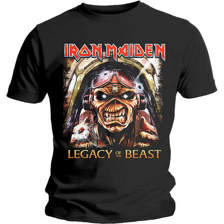 Iron Maiden - Legacy Aces - Black T-shirt