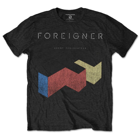 Foreigner - Vintage Agent Provacteur - Black T-shirt