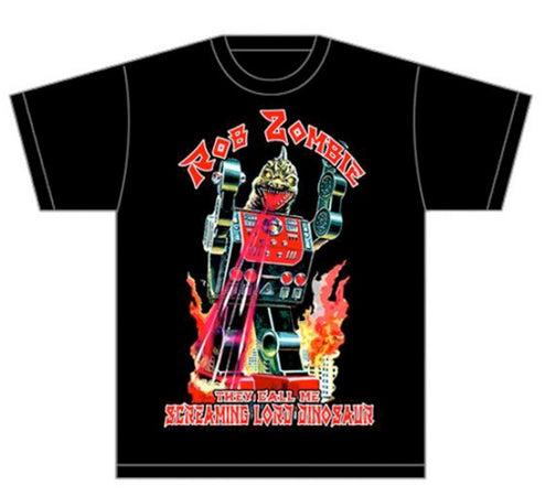 Rob Zombie - Lord Dinosaur - Black T-shirt