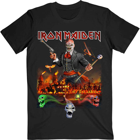 Iron Maiden - Legacy Of The Beast Live Album -  Black T-shirt