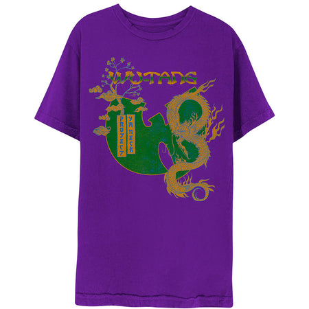 Wu Tang Clan - Dragon Bonsai - Purple T-shirt