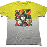 The Doors - Floral Square - Tie Dye Yellow t-shirt