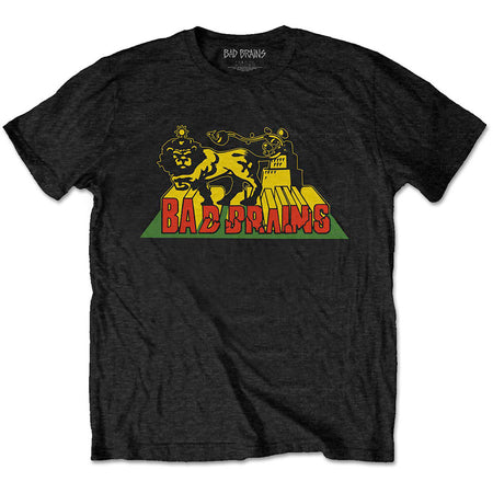 Bad Brains - Lion Crush - Black T-shirt