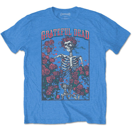 Grateful Dead - Bertha & Logo - Blue  T-shirt