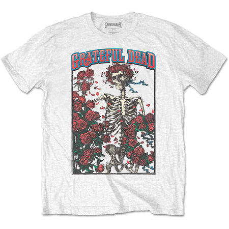 Grateful Dead - Bertha & Logo - White  T-shirt