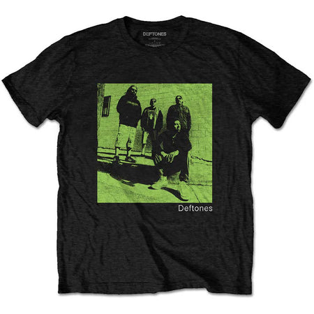 Deftones - Green Photo  - Black t-shirt
