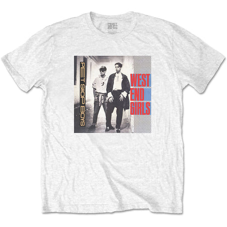 Pet Shop Boys - West End Girls - White T-shirt