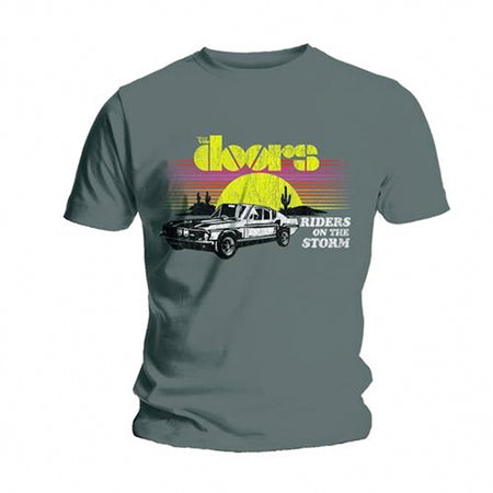 The Doors - Riders On The Storm - Grey t-shirt