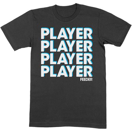 Feeder - Player - Black t-shirt