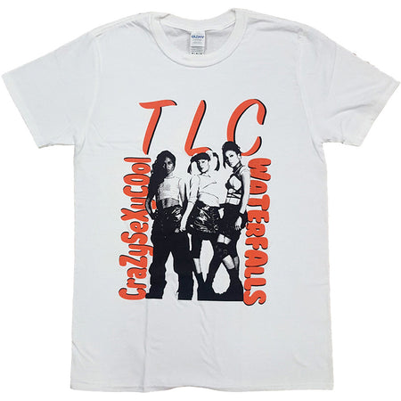 TLC - Waterfalls - White T-shirt