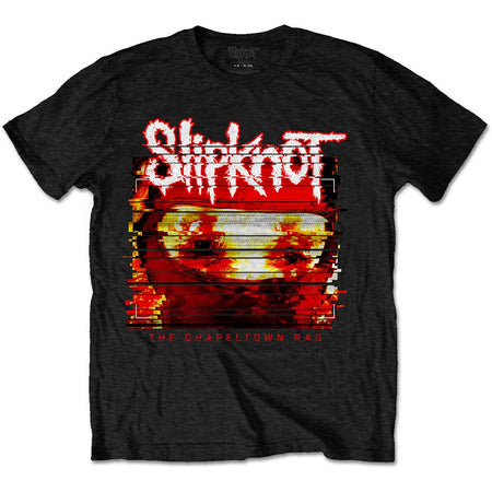 Slipknot - Chapeltown Rag Glitch with Backprint  Black t-shirt
