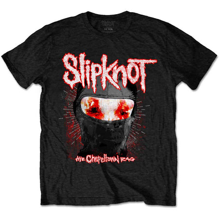 Slipknot - Chapeltown Rag Mask with Backprint  Black t-shirt