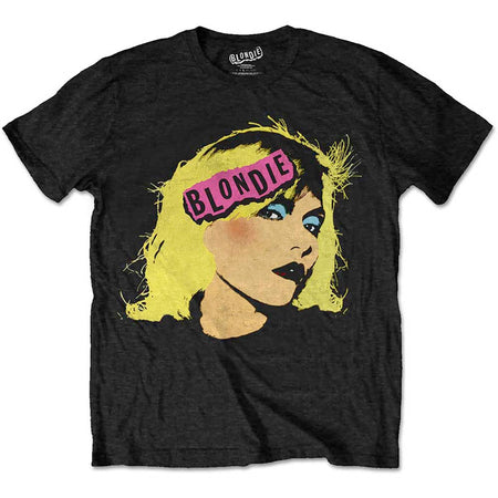 Blondie - Punk Logo - Black t-shirt
