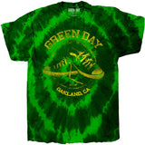 Green Day - All Stars Dip Dye - Green t-shirt