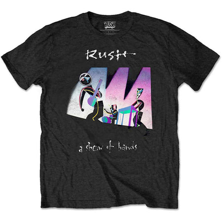 Rush - Show Of Hands - Black T-shirt