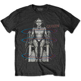 Queen - European Tour 1984 - Black  t-shirt