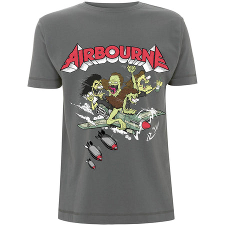 Airbourne - Nitro - Green t-shirt