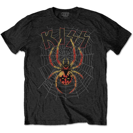 Kiss - Spider - Black t-shirt