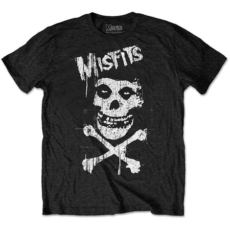 Misfits - Cross Bones - Black t-shirt