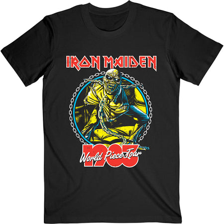 Iron Maiden - World Piece Tour 83 V2 - Black T-shirt