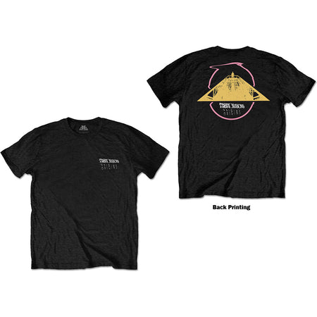 Imagine Dragons - Triangle Logo with Backprint - Black t-shirt