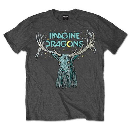 Imagine Dragons -Elk In Stars - Charcoal Grey  t-shirt