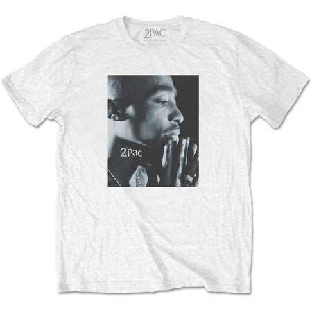 Tupac Shakur - 2pac-Changes Side Photo -  White t-shirt